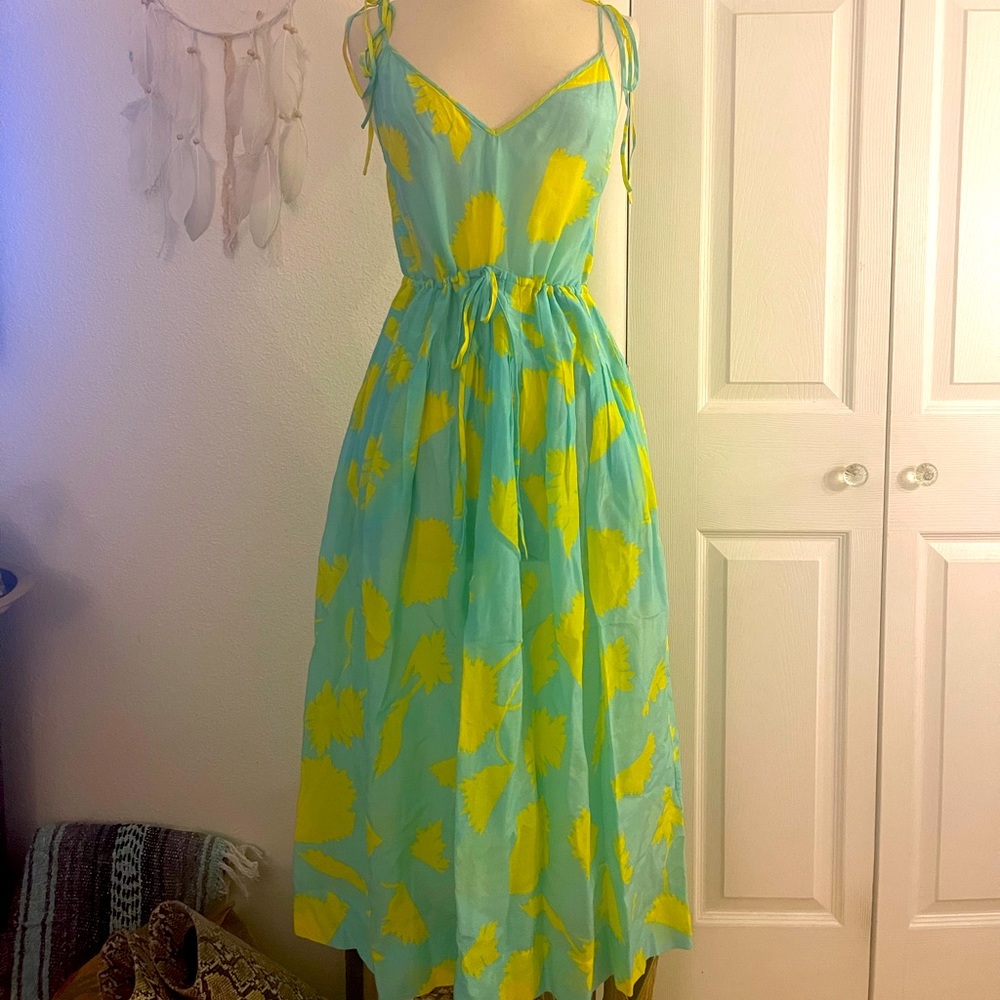 DVF petite swim suit cover up dress